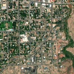 Saint Johns map(satellite map)