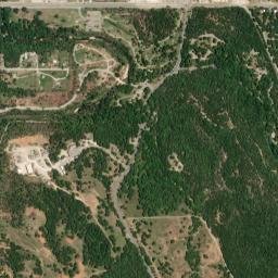 U.S. 177, Chickasaw National Recreation Area High Resolution Satellite Map