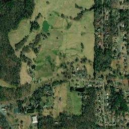 Gordon County map(satellite map)
