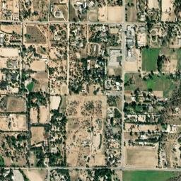 Agua Dulce map(satellite map)