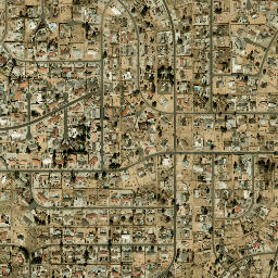 Sunset Hills California High Resolution Satellite Map