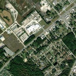 Holly Ridge map(satellite map)