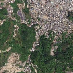 Tonoshō map(satellite map)