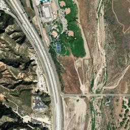 Sulphur Springs California High Resolution Satellite Map