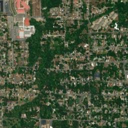 1101-1103 Leonard Street, Hot Springs, AR High Resolution Satellite Map