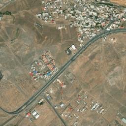 Salafchegan map(satellite map)