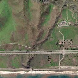 Gaviota California High Resolution Satellite Map
