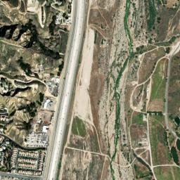 Ninetynine Oaks California High Resolution Satellite Map