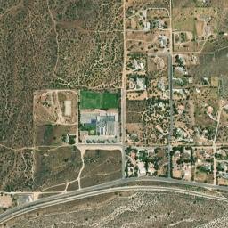 Paris California High Resolution Satellite Map