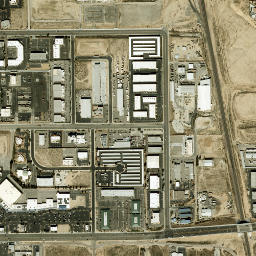 Thorn California High Resolution Satellite Map