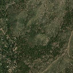 Ponderosa Park Arizona High Resolution Satellite Map