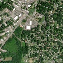 Chattooga County map(satellite map)