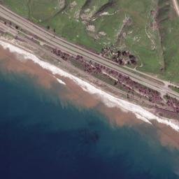 Tajiguas California High Resolution Satellite Map