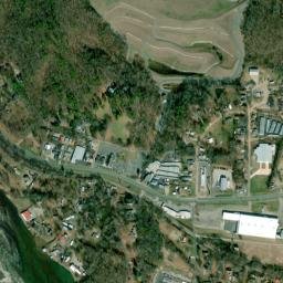 Lake Catherine Arkansas High Resolution Satellite Map