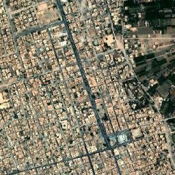 Ālbū Kamāl map(satellite map)