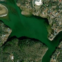 213 Lost Lake Point Hot Springs National Park High Resolution Satellite Map