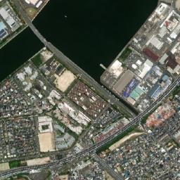 Kaizuka map(satellite map)