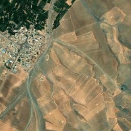 Qarah Tegini map(satellite map)