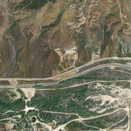 Ravenna California High Resolution Satellite Map