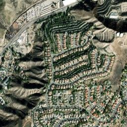Mint Canyon California High Resolution Satellite Map