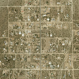 Piñon Hills map(satellite map)