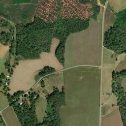 Berry Springs Alabama High Resolution Satellite Map