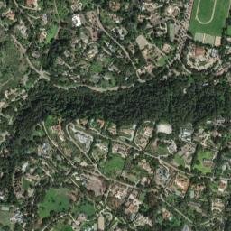 Hope Ranch California High Resolution Satellite Map