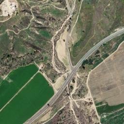 Del Valle California High Resolution Satellite Map