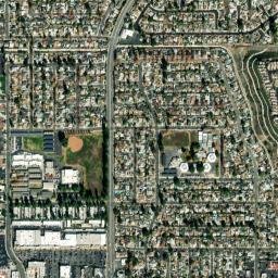 Canyon Country California High Resolution Satellite Map