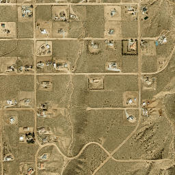 Fizzben Heights California High Resolution Satellite Map