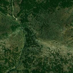 Ouachita National Forest Little Missouri Trail High Resolution Satellite Map