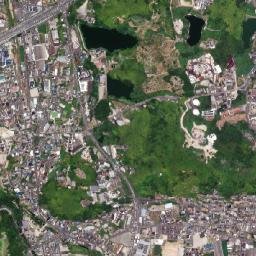Kaizuka Shi map(satellite map)