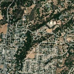 Oak View map(satellite map)