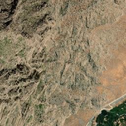 Bisotun map(satellite map)