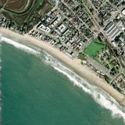 Sandyland Cove California High Resolution Satellite Map