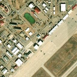 Cannon Air Force Base map(satellite map)