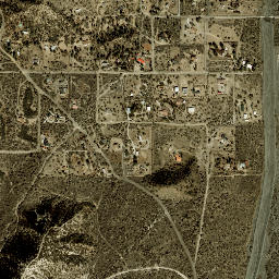 Wildhorse Canyon California High Resolution Satellite Map