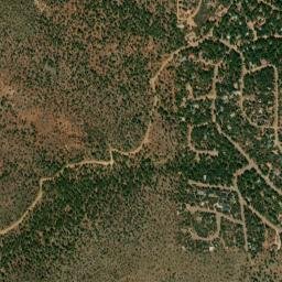 6850-6904 Robbin Lane, Tonto National Forest, Pine High Resolution Satellite Map