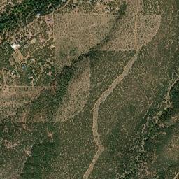 Bonita Creek Estates Arizona High Resolution Satellite Map