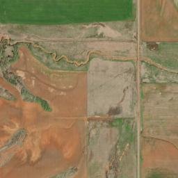 Tillman County map(satellite map)