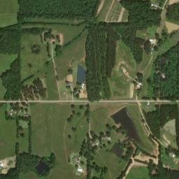 3846-4608 Hurricane Road, Pontotoc, MS High Resolution Satellite Map