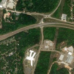 Lafayette County map(satellite map)