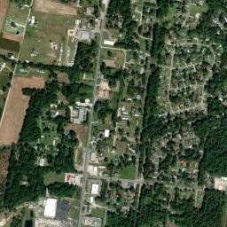 Castle Hayne map(satellite map)