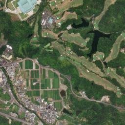 Sennan Shi map(satellite map)