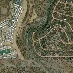 White Mountain Lake map(satellite map)