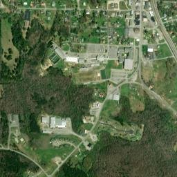 Phil Campbell map(satellite map)