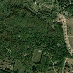 Hart County map(satellite map)