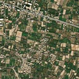 Zindah Jān map(satellite map)