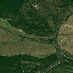 Faulkner Springs Arkansas High Resolution Satellite Map