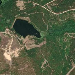 Kershaw County map(satellite map)